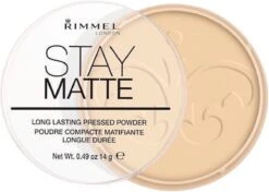 Rimmel London Stay Matte Pressed Powder - 001 Transparent - Powder -Cosmetisch Kortingswinkel 1200x854 3
