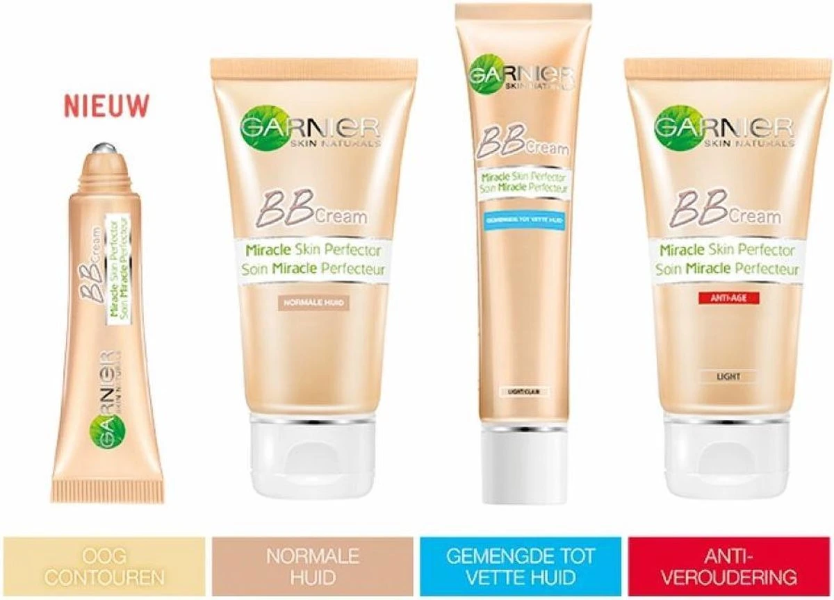 Garnier Skin Naturals BB Cream Anti Aging - 50 Ml - Light 4 Garnier Skin Naturals BB Cream Anti Aging - 50 Ml - Light - Afbeelding 4
