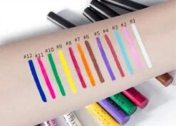 Handaiyan Liquid Eyeliner – 12 Verschillende Kleuren - Make Up – Set - Kleur - Cadeau - Kleuren - Waterproof & Langhoudend -Cosmetisch Kortingswinkel 1200x865 3