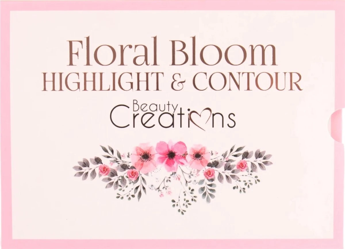 Beauty Creations Floral Bloom Highlight & Contour Palette 2 Beauty Creations Floral Bloom Highlight & Contour Palette - Afbeelding 2