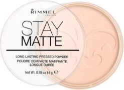 Rimmel London Rimmel - Stay Matte Matte Pressed Powder 14 G 002 Pink Blossom - -Cosmetisch Kortingswinkel 1200x873