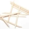 IRSA Cuticle Pusher / Wood Sticks - Woodsticks - Manicure - Bokkepoot-pedicure - Nagels- Houtstokjes - Nagelriemen - Nagelverzorging - Bokkenpoot - 10 Stuks