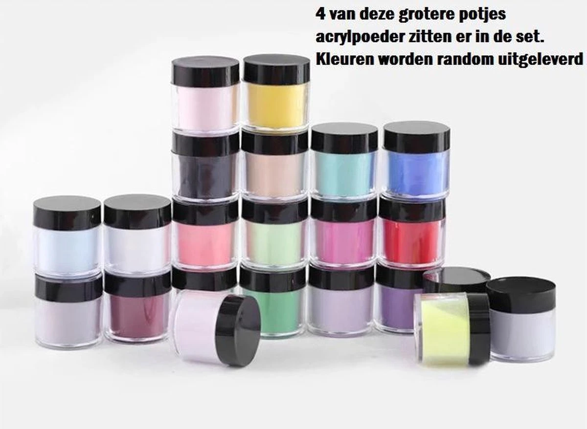 Royala - Acrylnagels Starters Pakket Large|L| 125 Delig | 94 Colors | Acryl Nagels Set | Acryl Starter Kit | Nail Art Pakket | 500 Franse Nageltips | Manicure Set Voor Nail Art Kit | Nagel Decoratie | Acryl Poeder | Acryl Vloeistof | Monomeer 7 Royala - Acrylnagels Starters Pakket Large|L| 125 Delig | 94 Colors | Acryl Nagels Set | Acryl Starter Kit | Nail Art Pakket | 500 Franse Nageltips | Manicure Set Voor Nail Art Kit | Nagel Decoratie | Acryl Poeder | Acryl Vloeistof | Monomeer - Afbeelding 7