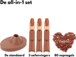 Oefenhand Voor Nagels – Nail Trainer Vinger – All-in-1 Set – Incl. 80 Kunstnagels – Nail Art – Nagel Set – Nail Trainer Hand -Cosmetisch Kortingswinkel 1200x907 1