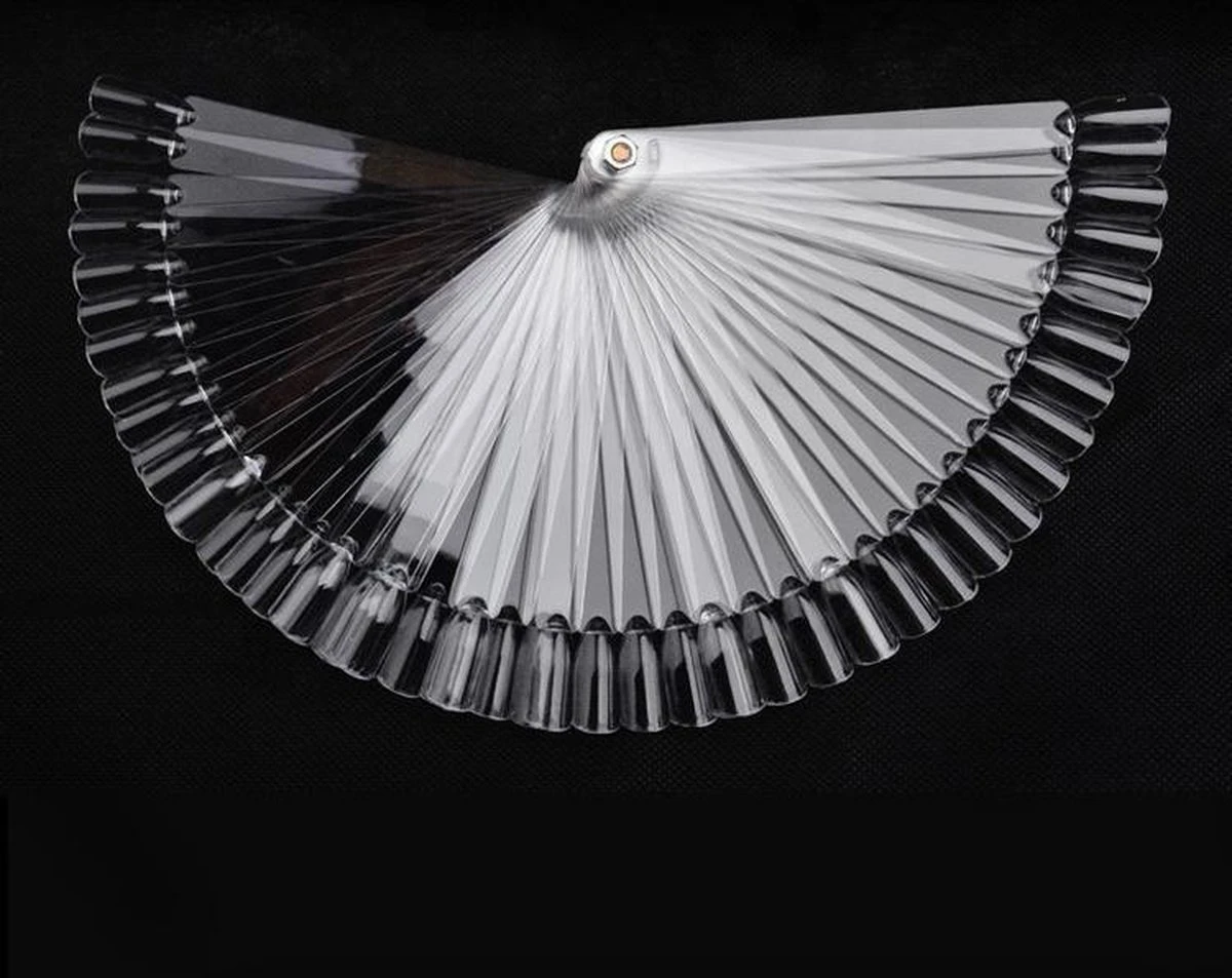 Merkloos Nagel Display (50 Stuks) Transparant 1 Merkloos Nagel Display (50 Stuks) Transparant
