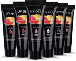 Gelnagels Set | Polygel Kit | Nepnagels | Gellak Set | Nail Art Pakket | 15Ml Kleuren Builder Gel | Crystal Gel | UV Gel | Manicure Set | Gel Nagellak Nagel Decoratie | 6W UV Lamp | Starterspakket | Nail Care | Nagelstad -Cosmetisch Kortingswinkel 1200x956 1