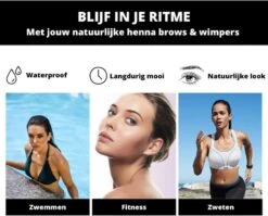2 In 1 - Henna Wenkbrauwverf En Wimperverf - Bruin - Henna Brows - DIY Henna Brows Kit - Starterspakket -Cosmetisch Kortingswinkel 1200x969 2