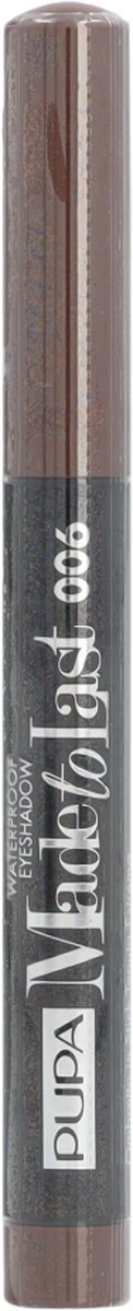 Pupa Milano Made To Last Waterproof Oogschaduw - 006 Bronze Brown 7 Pupa Milano Made To Last Waterproof Oogschaduw - 006 Bronze Brown - Afbeelding 7