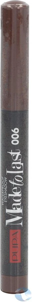 Pupa Milano Made To Last Waterproof Oogschaduw - 006 Bronze Brown 5 Pupa Milano Made To Last Waterproof Oogschaduw - 006 Bronze Brown - Afbeelding 5