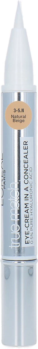L’Oréal Paris True Match Touche Magique Concealer - N3-5 Natural Beige 8 L’Oréal Paris True Match Touche Magique Concealer - N3-5 Natural Beige - Afbeelding 8