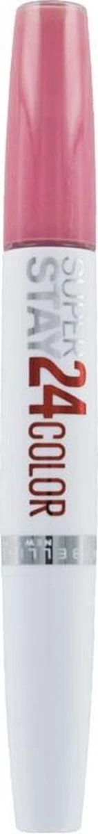 Maybelline SuperStay 24H - 130 Pinking Of You - Roze - Lippenstift 18 Maybelline SuperStay 24H - 130 Pinking Of You - Roze - Lippenstift - Afbeelding 18