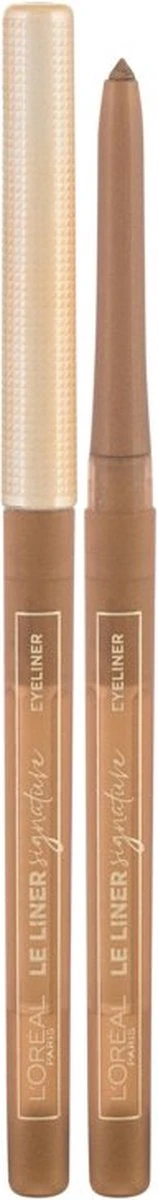 L’Oréal Paris Le Liner Signature Oogpotlood - 04 Gold Velvet – Goud - Waterproof 11 L’Oréal Paris Le Liner Signature Oogpotlood - 04 Gold Velvet – Goud - Waterproof - Afbeelding 11