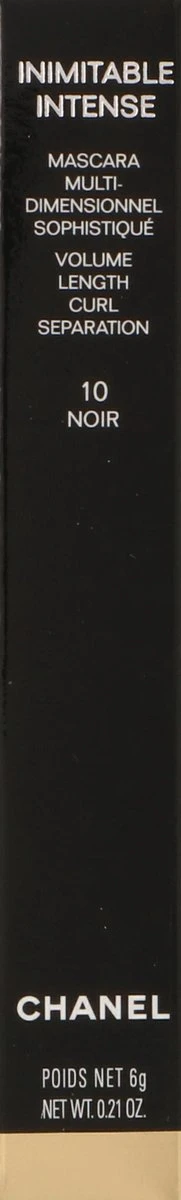 Chanel Inimitable Intense Mascara - 10 Noir - Zwart 3 Chanel Inimitable Intense Mascara - 10 Noir - Zwart - Afbeelding 3