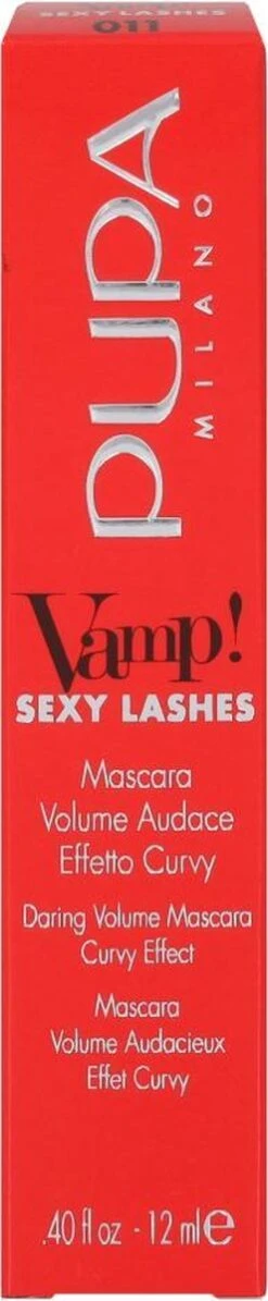 PUPA Milano Vamp! Mascara Sexy Lashes - 011 Sexy Black -Cosmetisch Kortingswinkel 248x1200 3