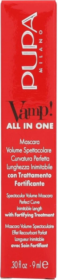 Pupa Milano Vamp! All In One Mascara - 101 Extra Black -Cosmetisch Kortingswinkel 249x1200 1
