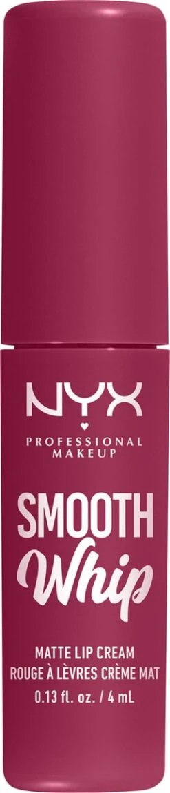 NYX Professional Makeup - Smooth Whip Matte Lip Cream Fuzzy Slippers - Vloeibare Lippenstift - 4ML -Cosmetisch Kortingswinkel 258x1200 1