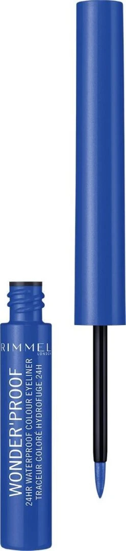 Rimmel London Rimmel Wonder'proof Liner Eyeliner - 005 Blue -Cosmetisch Kortingswinkel 275x1200 4