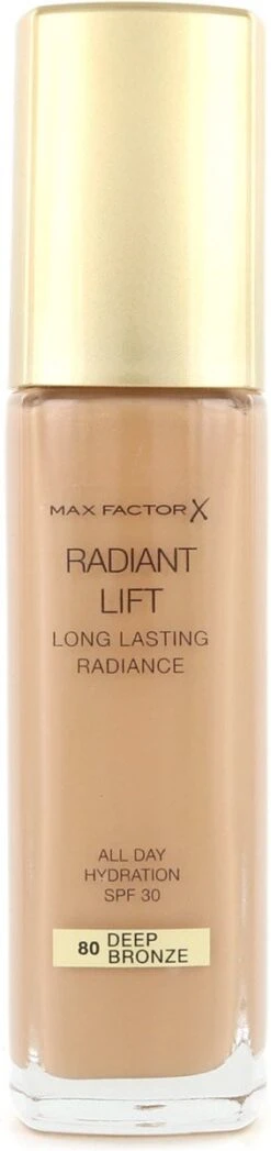Max Factor Radiant Lift FD - 80 Deep Bronze -Cosmetisch Kortingswinkel 283x1200 3