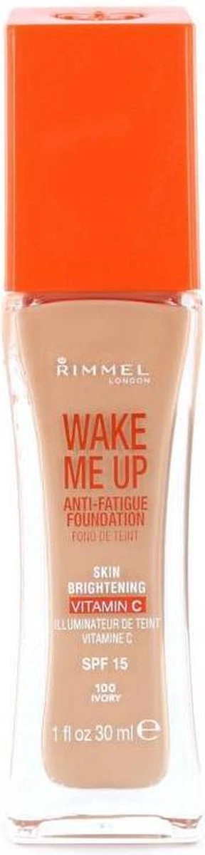 Rimmel London Rimmel - Wake Me Up Foundation With Vitamine C - Ivory 1 Rimmel London Rimmel - Wake Me Up Foundation With Vitamine C - Ivory