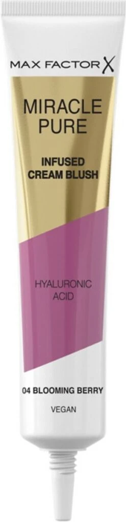 Max Factor Miracle Pure Vegan Blush - 004 Blooming Berry -Cosmetisch Kortingswinkel 291x1200 1
