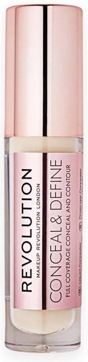 Makeup Revolution - Conceal & Define Concealer C1 1 Makeup Revolution - Conceal & Define Concealer C1