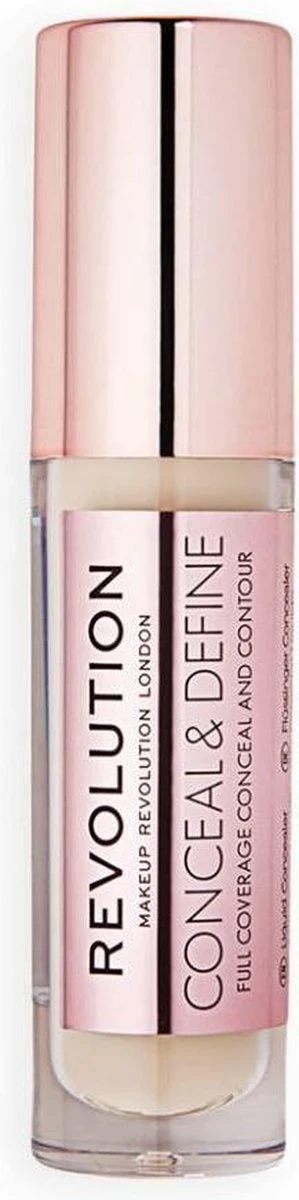 Makeup Revolution - (Conceal & Define Concealer) 3.4 Ml C3 1 Makeup Revolution - (Conceal & Define Concealer) 3.4 Ml C3
