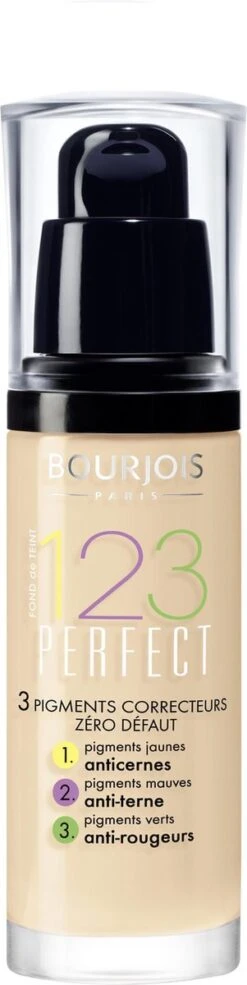 Bourjois 123 Perfect Foundation - 52 Vanille -Cosmetisch Kortingswinkel 301x1200 1