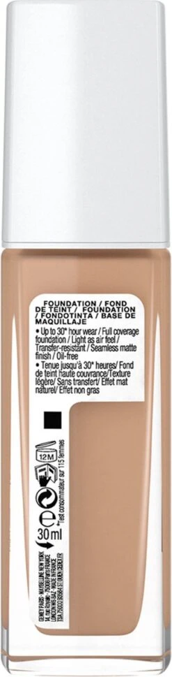 Maybelline - Superstay Active Wear Foundation - 21 Nude Beige -Cosmetisch Kortingswinkel 306x1200 3