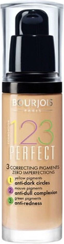 Bourjois 123 Perfect Foundation - 52 Vanille -Cosmetisch Kortingswinkel 315x1200 8