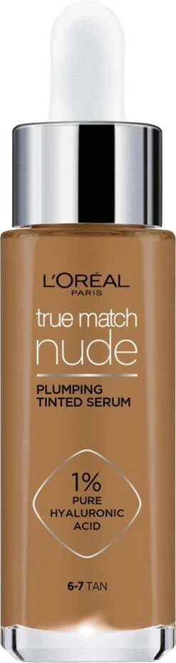 L'Oréal Paris True Match Tinted Serum Foundation - 6-7 Tan - 30ml -Cosmetisch Kortingswinkel 319x1200 7
