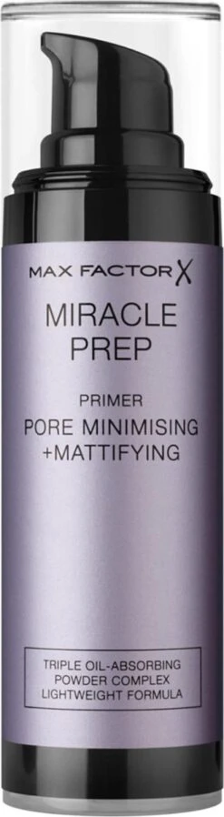 Max Factor Miracle Prep Primer Pore Minimising & Mattifying - 30 Ml -Cosmetisch Kortingswinkel 330x1200 1