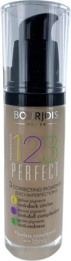 Bourjois 123 Perfect Foundation - 54 Beige Foncé -Cosmetisch Kortingswinkel 330x1200 5