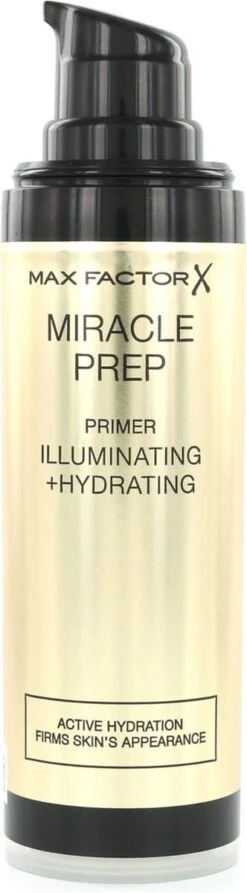 Max Factor Miracle Prep Primer Illuminating & Hydrating - 000 Transparant - 30 Ml -Cosmetisch Kortingswinkel 332x1200 2
