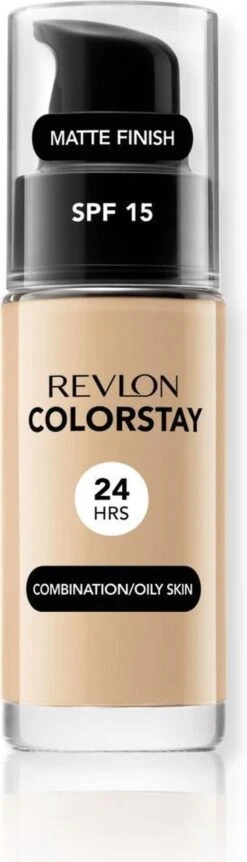 Revlon Colorstay Foundation With Pump - 180 Sand Beige (Oily Skin) 12 Revlon Colorstay Foundation With Pump - 180 Sand Beige (Oily Skin) -Cosmetisch Kortingswinkel 344x1200 5