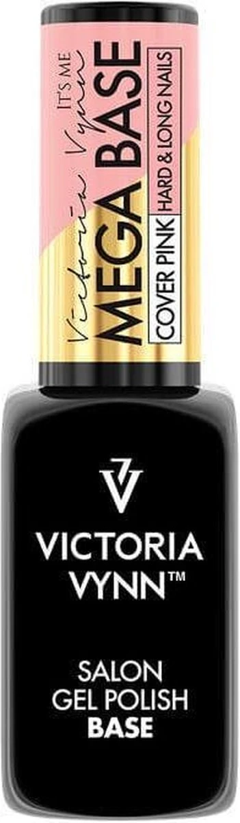 Rubber Base - Victoria Vynn™ Gel Polish Mega Base - Hard & Long Nails - COVER PINK 8 Ml. - Dekkende Roze Kleur 1 Rubber Base - Victoria Vynn™ Gel Polish Mega Base - Hard & Long Nails - COVER PINK 8 Ml. - Dekkende Roze Kleur