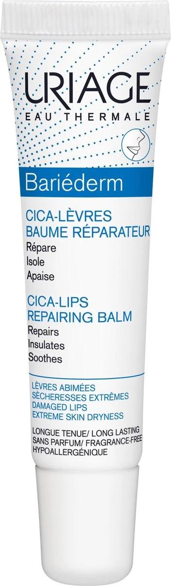 Uriage Lippenbalsem Bariéderm Cica-Levres Baume Reprateur 1 Uriage Lippenbalsem Bariéderm Cica-Levres Baume Reprateur