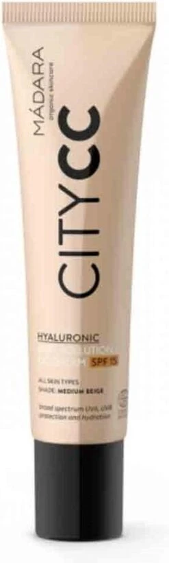 MÁDARA Anti-Pollution CC Cream SPF15 Medium Beige 40ml - Hyaluronzuur -UVA/UVB -Cosmetisch Kortingswinkel 361x1200 2