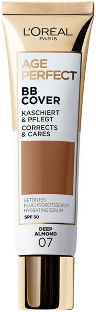 L'Oréal Paris Fond De Teint Age Perfect BB Cover 07 Deep Almond