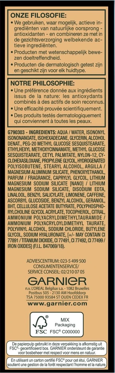 Garnier SkinActive - BB Cream Classic Light 5-in-1 Dagverzorging - 50ml - Getinte Dagcrème 3 Garnier SkinActive - BB Cream Classic Light 5-in-1 Dagverzorging - 50ml - Getinte Dagcrème - Afbeelding 3