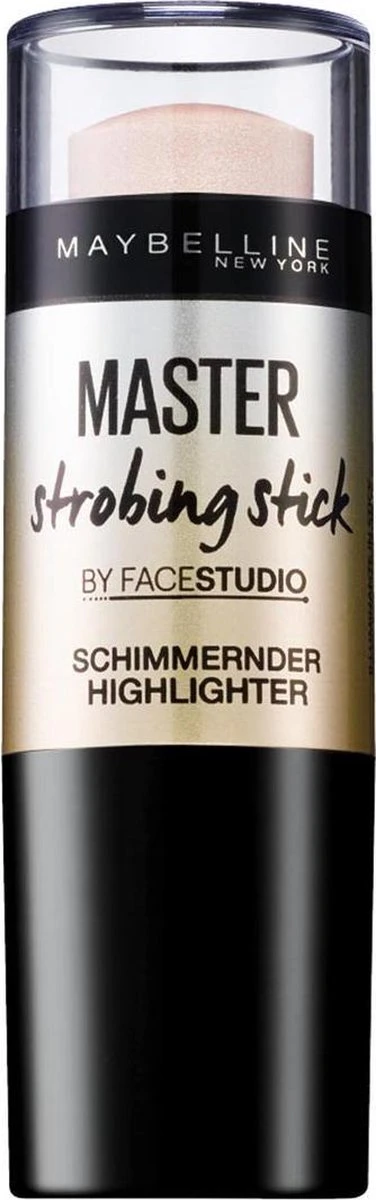Maybelline Master Studio Strobing Highlighter Stick - 100 Light 9 Maybelline Master Studio Strobing Highlighter Stick - 100 Light - Afbeelding 9