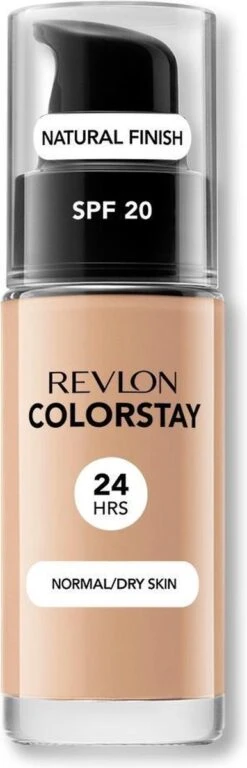 Revlon Colorstay Makeup Foundation SPF 20 - 220 Natural Beige - 30 Ml - Foundation -Cosmetisch Kortingswinkel 386x1200 3