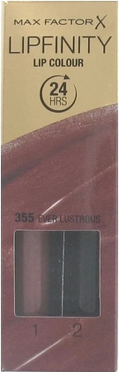 Max Factor Lipfinity 24HR Lip Colour Lipgloss - 355 Ever Lustrous 13 Max Factor Lipfinity 24HR Lip Colour Lipgloss - 355 Ever Lustrous -Cosmetisch Kortingswinkel 386x1200 7