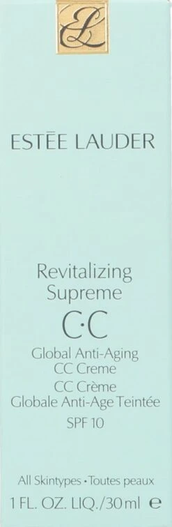 Estée Lauder Revitalizing Supreme SPF10 - CC Cream - 30 Ml -Cosmetisch Kortingswinkel 392x1200 1