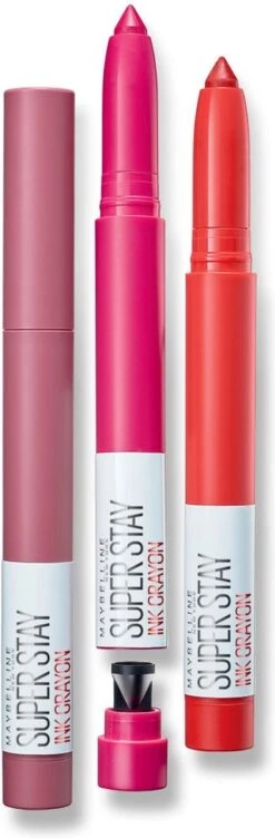 Maybelline SuperStay Ink Crayon Matte Lipstick - 20 Enjoy The View -Cosmetisch Kortingswinkel 394x1200 2