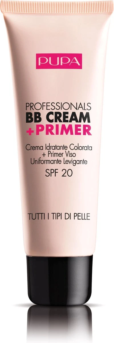 Pupa Milano Professionals BB Cream + Primer - Nude 001 8 Pupa Milano Professionals BB Cream + Primer - Nude 001 - Afbeelding 8