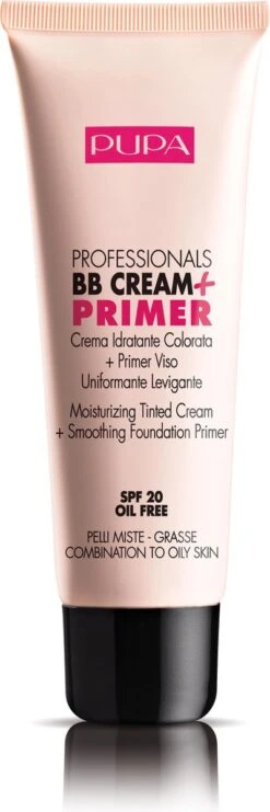 Pupa Milano BB Cream + Primer For Combination To Oily Skin - 001 Nude -Cosmetisch Kortingswinkel 400x1200 2
