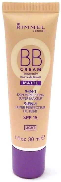Rimmel London BB Cream 9-in-1 Matte Skin Perfecting Super Makeup - Light - BB Cream 6 Rimmel London BB Cream 9-in-1 Matte Skin Perfecting Super Makeup - Light - BB Cream -Cosmetisch Kortingswinkel 406x1200 1