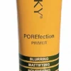 POREfection® Mattifying Face Primer By MUDMASKY® - Gladmakend - Voedend + Matterende Primer - Voorkomt Glans & Matteert De Huid - Poriën Zijn Minder Zichtbaar - Pore Minimizing Primer Make-Up - Langhoudende Make-up