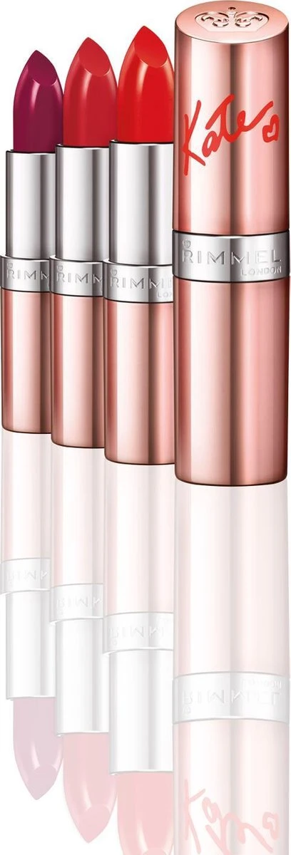 Rimmel London Lasting Finish BY KATE 15th Anniversary - 52 Idol Red - Lipstick 3 Rimmel London Lasting Finish BY KATE 15th Anniversary - 52 Idol Red - Lipstick - Afbeelding 3