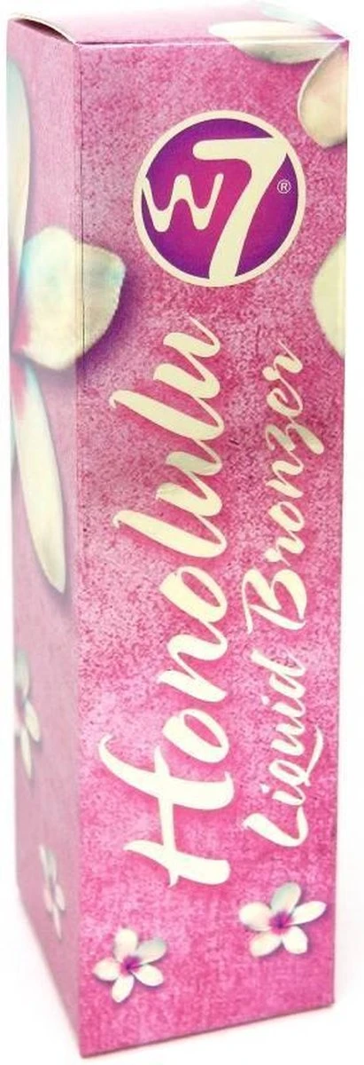 W7 Honolulu Liquid - Bronzer 28ml 2 W7 Honolulu Liquid - Bronzer 28ml - Afbeelding 2